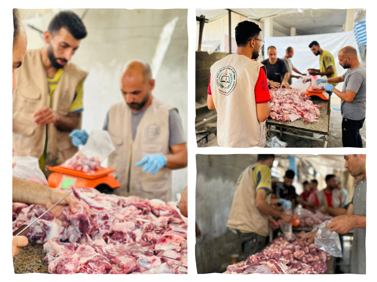 From Careful Hands to Waiting Tables: Meat That Carries Life to North of  Gaza