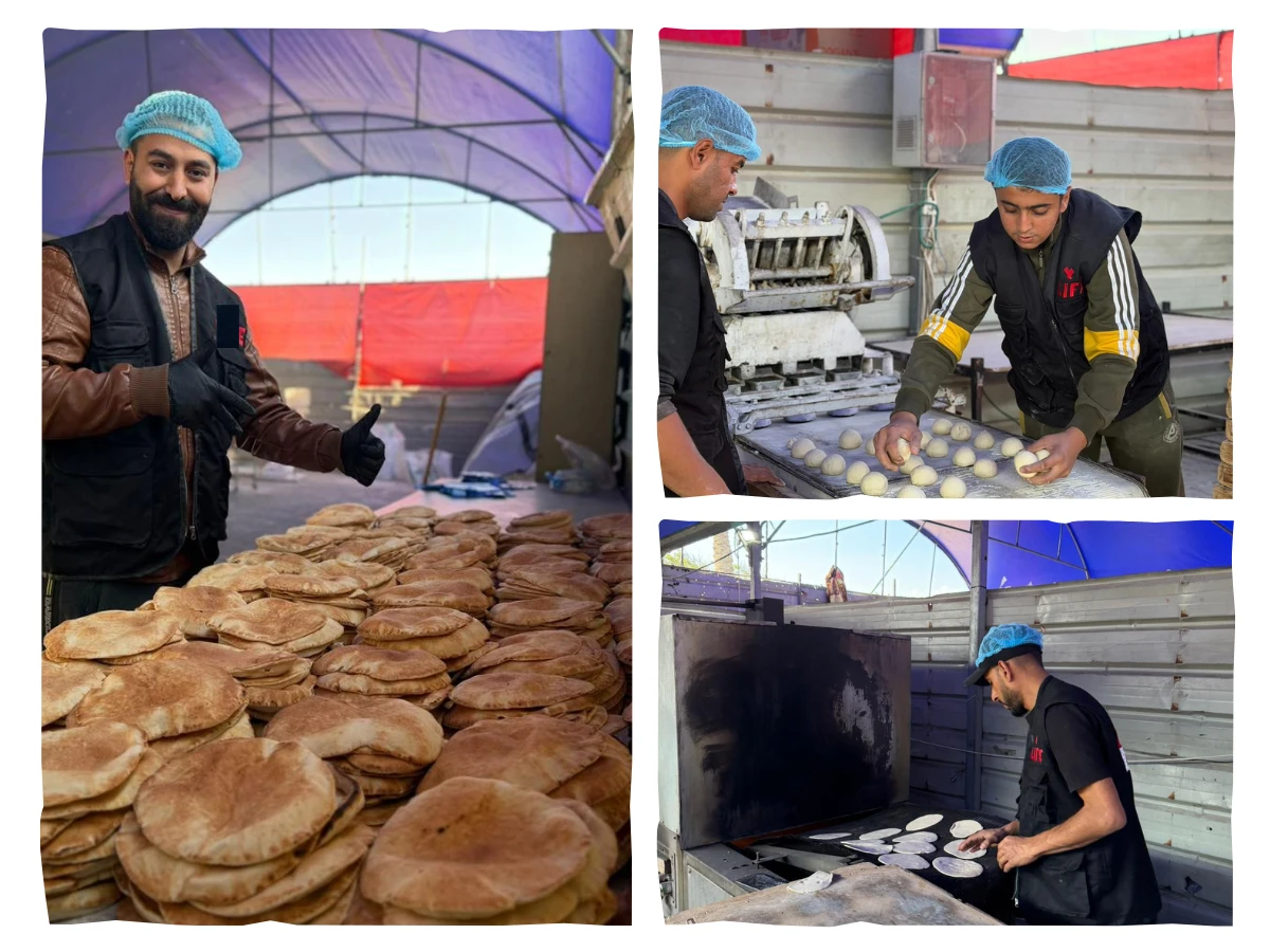 Bread Baked Daily, Hope Shared Widely in Gaza Displacement Camps