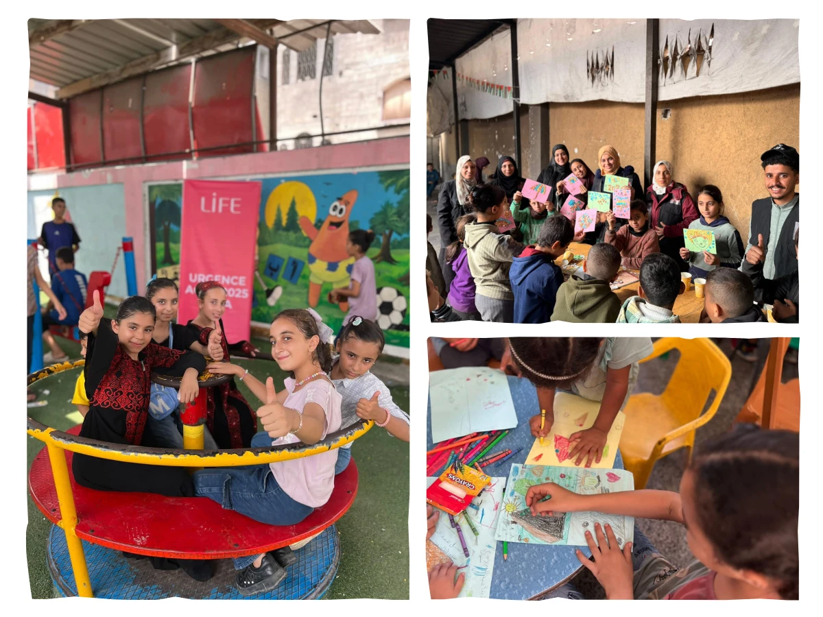 A Safe Space for Small Hearts: Childhood Finds Room to Breathe in North of Gaza