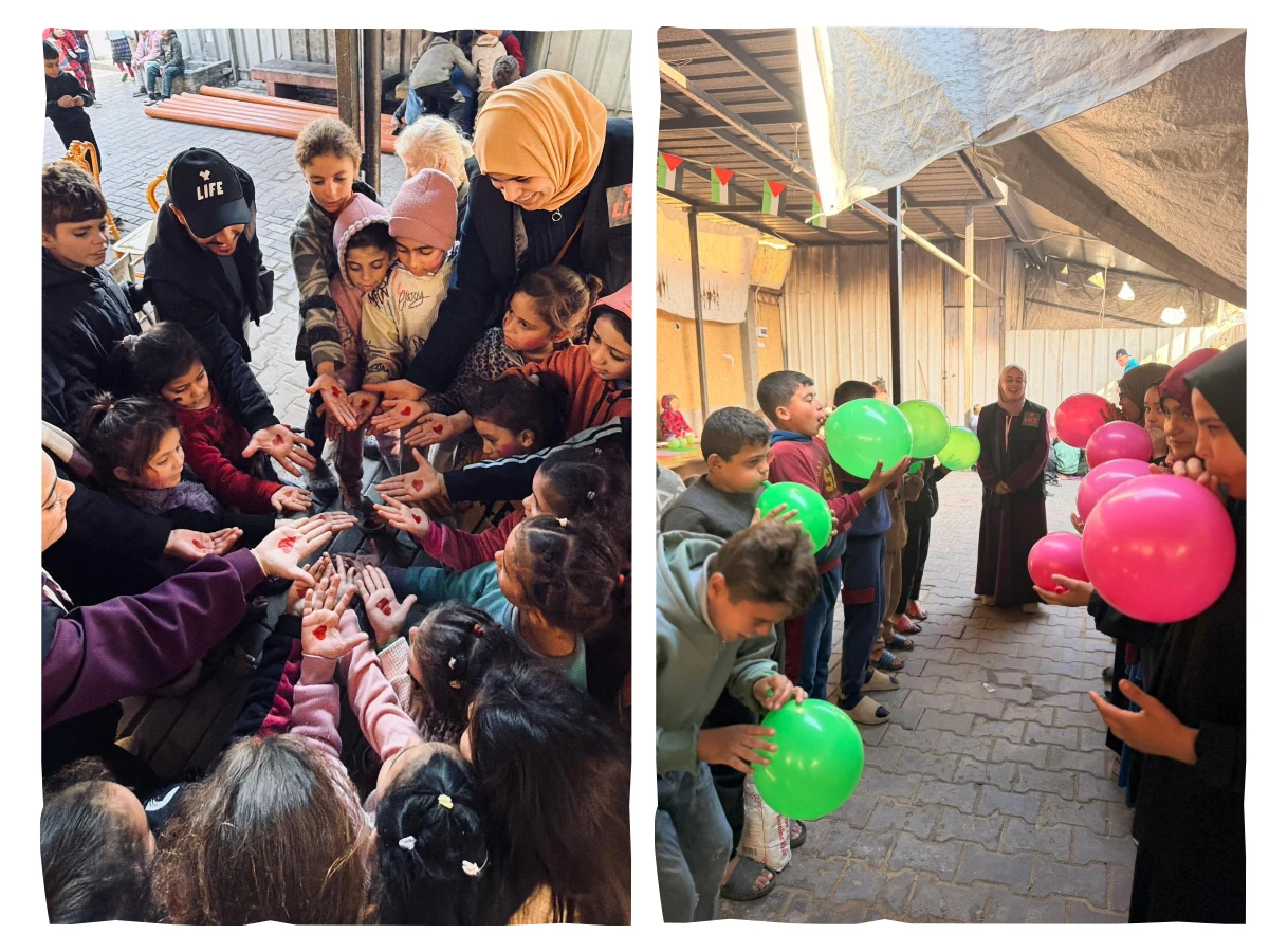 A Safe Place to Be a Child: Monthly Child-Friendly Spaces in the Heart of the Camps