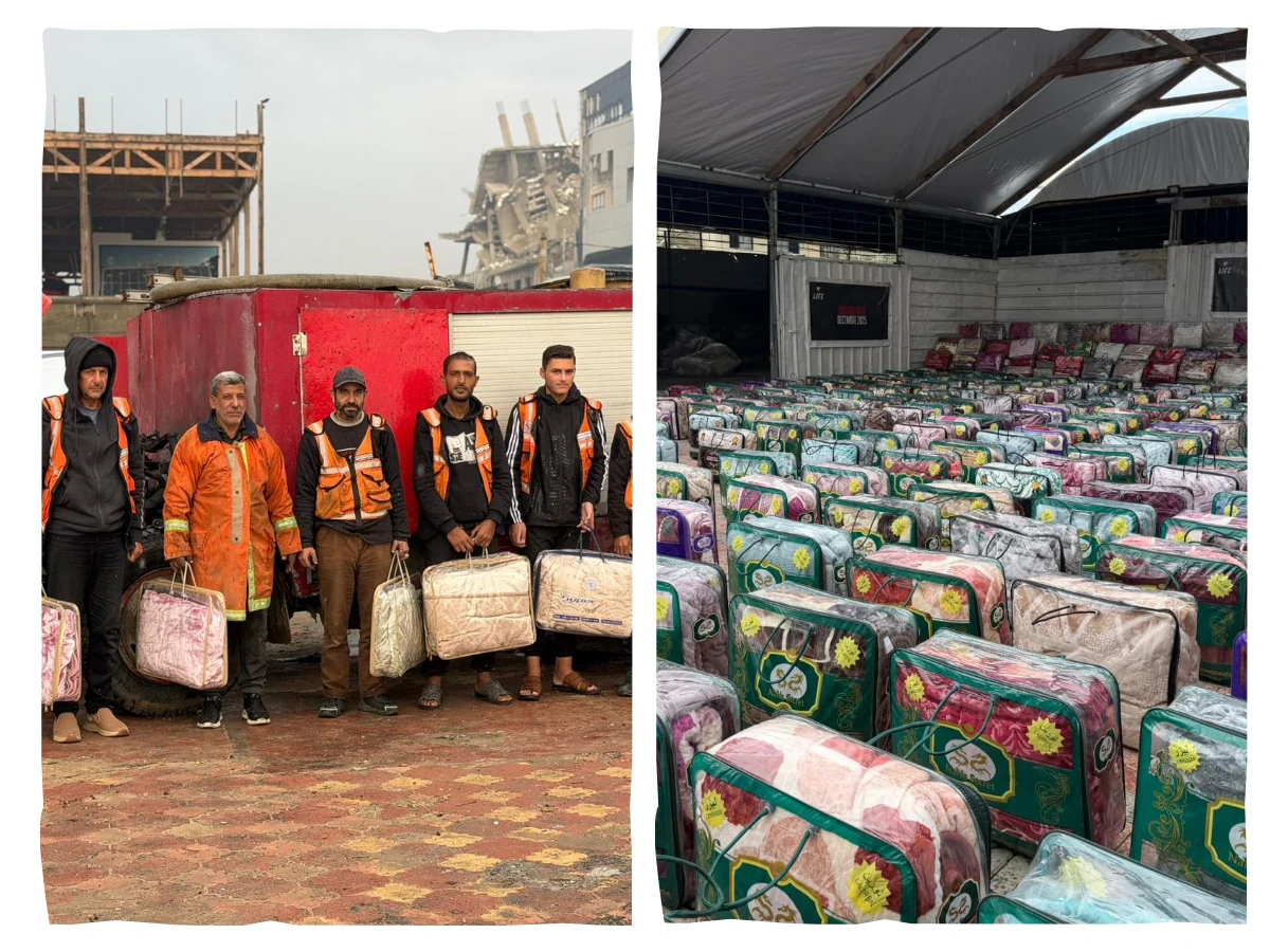 When a Blanket Becomes Protection: Winter Warmth for Families in the Camps