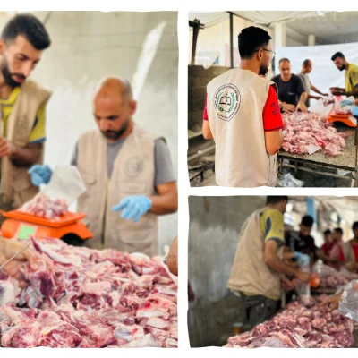 From Careful Hands to Waiting Tables: Meat That Carries Life to North of  Gaza
