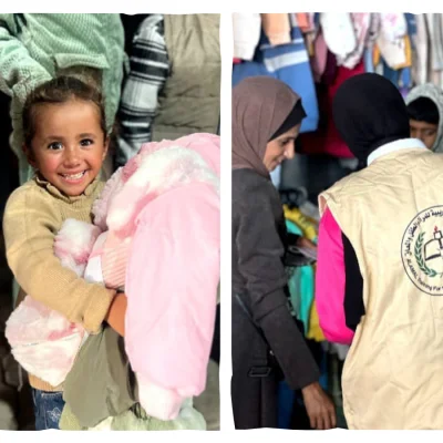 Warmth Against the Cold: A Story of Care from the Tents