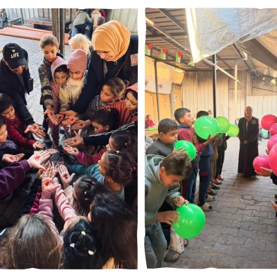 A Safe Place to Be a Child: Monthly Child-Friendly Spaces in the Heart of the Camps